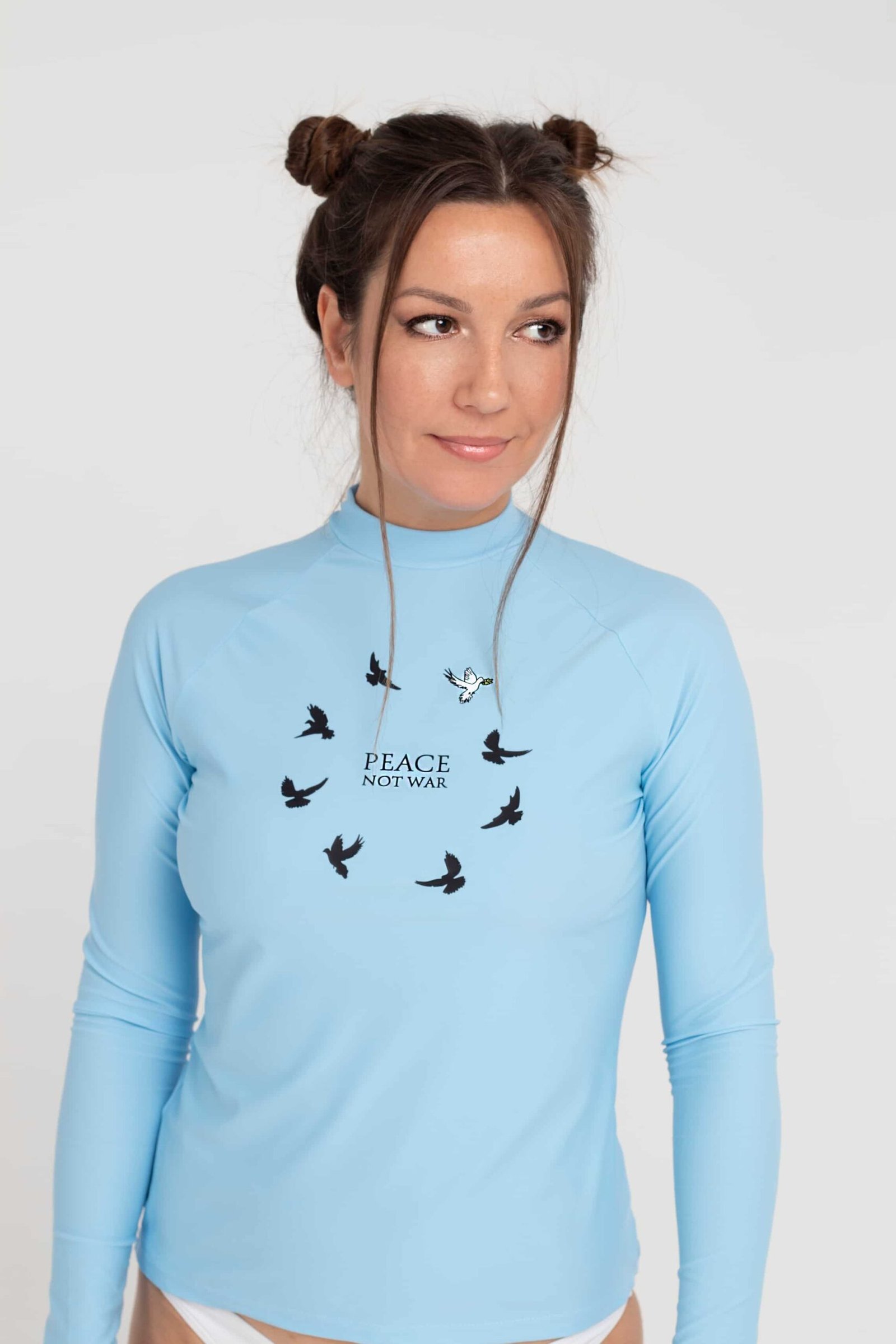 Women's Rashguard - Peace - Image 3